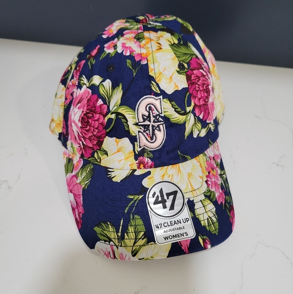 47 Accessories New Seattle Mariners 47 Brand Mlb Floral Adjustable